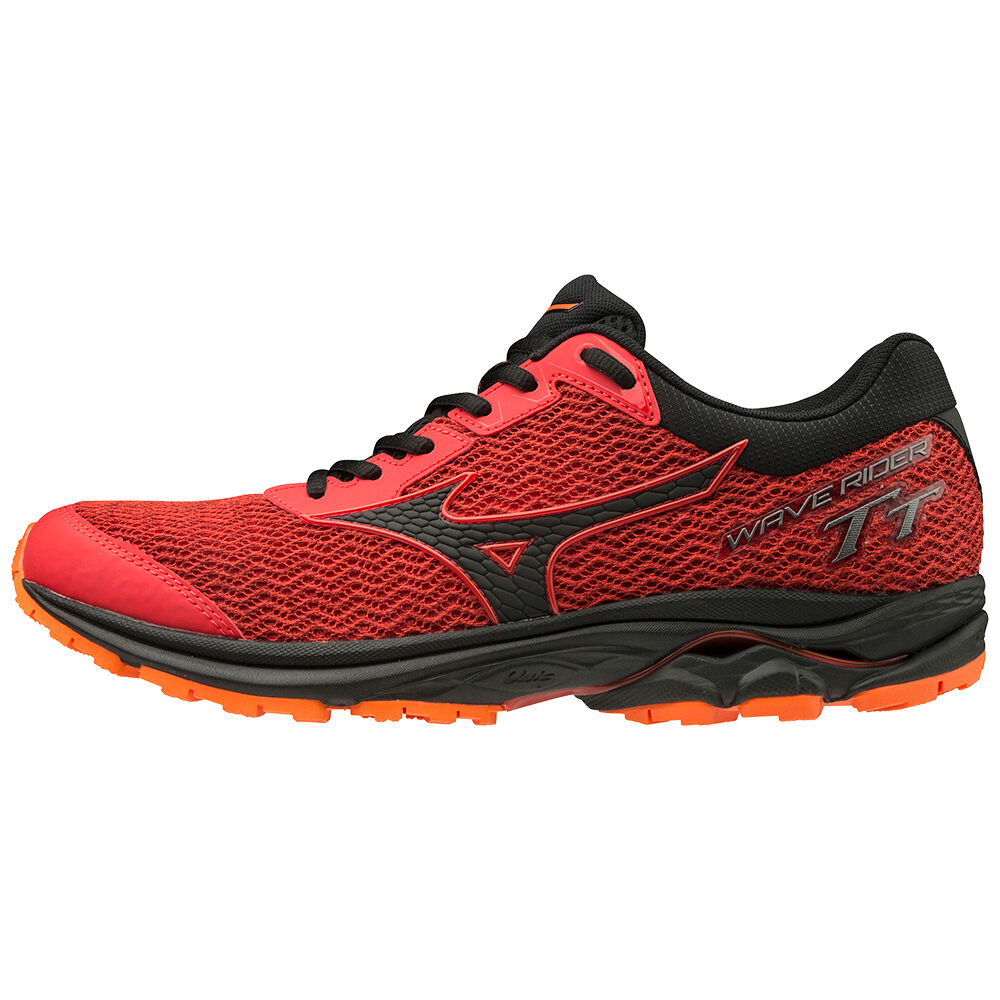 Scarpe Da Trail Running Mizuno WAVE RIDER TT Uomo - Rosse/Nere/Arancioni - 60428-FOPU